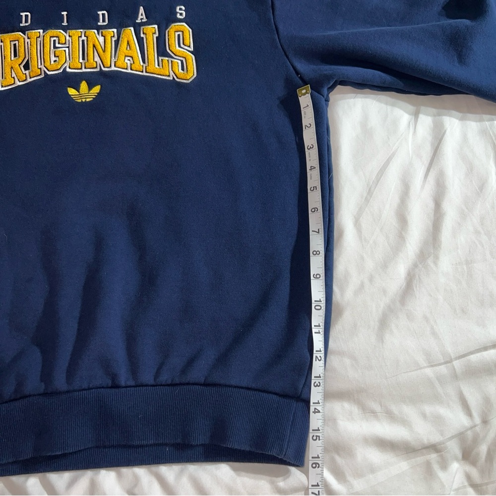 Vintage  Adidas Originals Blue Sweater - Picture 8 of 11